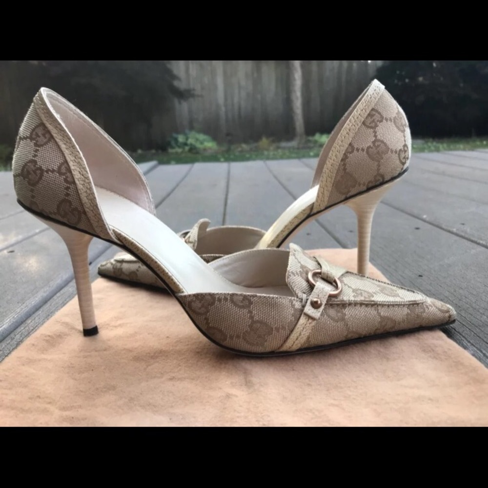 Gucci pumps authentic
